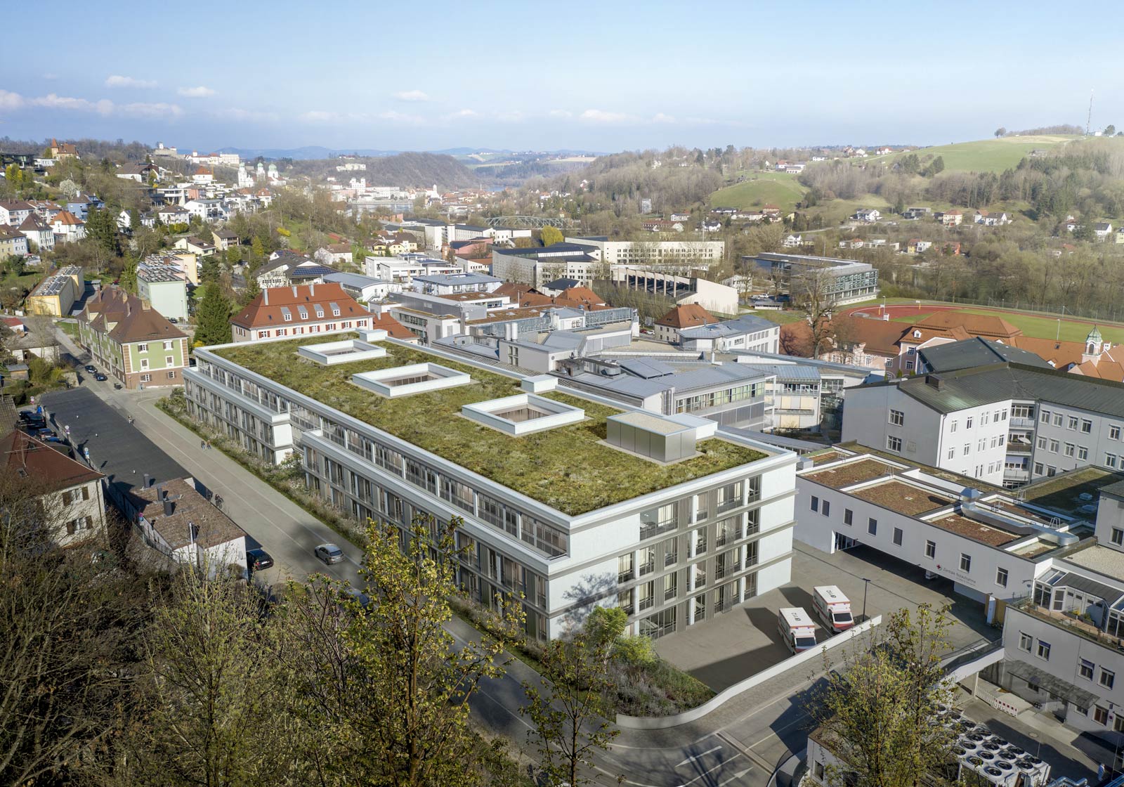 Mehr über den Artikel erfahren Klinikum Passau, 6. Bauabschnitt – VM+HM