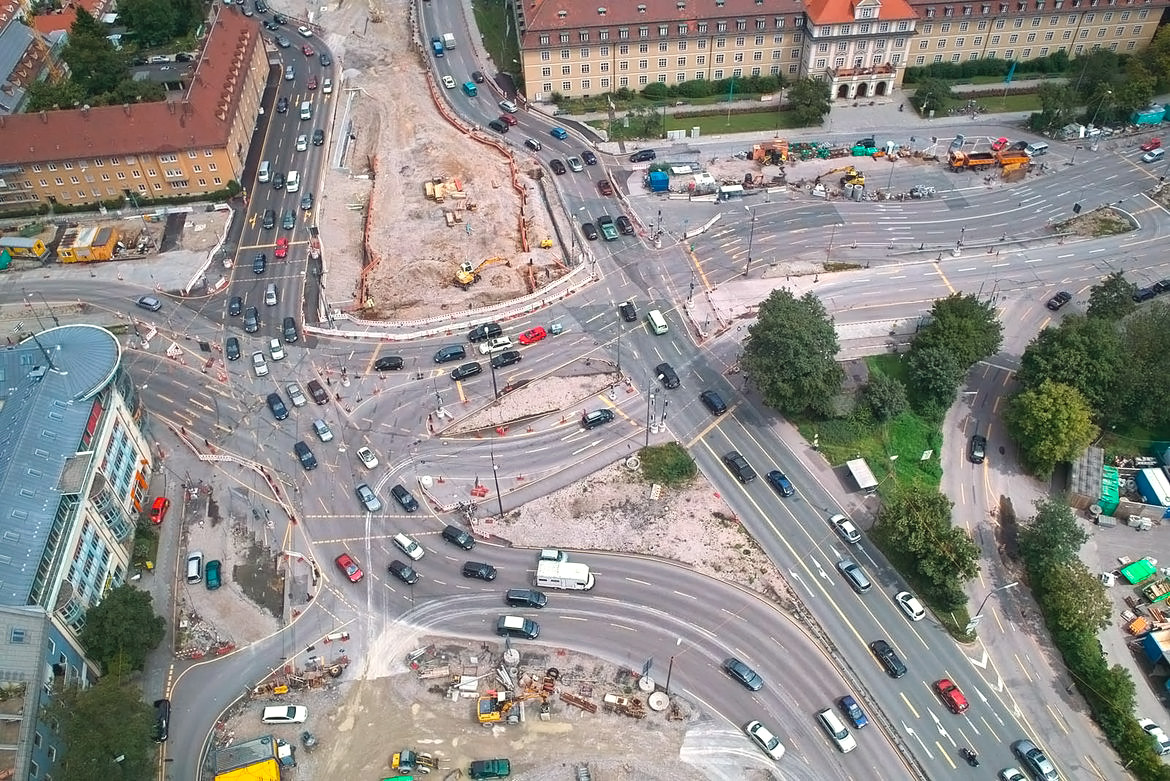 Mehr über den Artikel erfahren Mittlerer Ring, Abschnitt Südwest in München