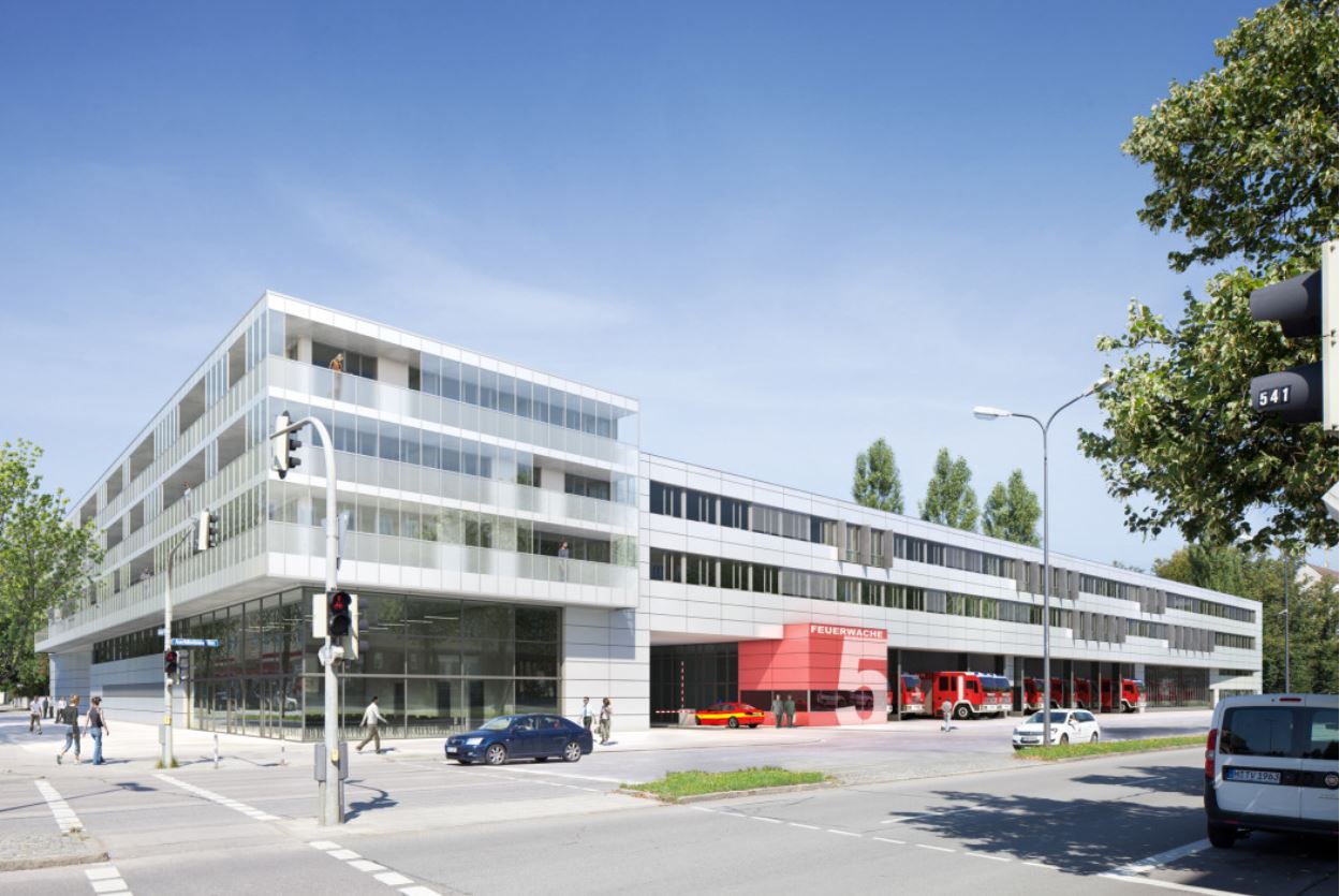 Mehr über den Artikel erfahren Landeshauptstadt München, Neubau der Feuerwache 5